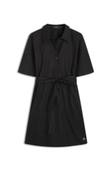 Vestido Chemise Galles Pleat Preto