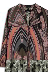 Vestido Chemise Maicha Geometrica Padrao 1