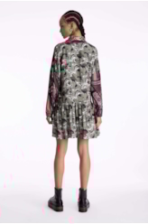 Vestido Chemise Maicha Geometrica Padrao 1