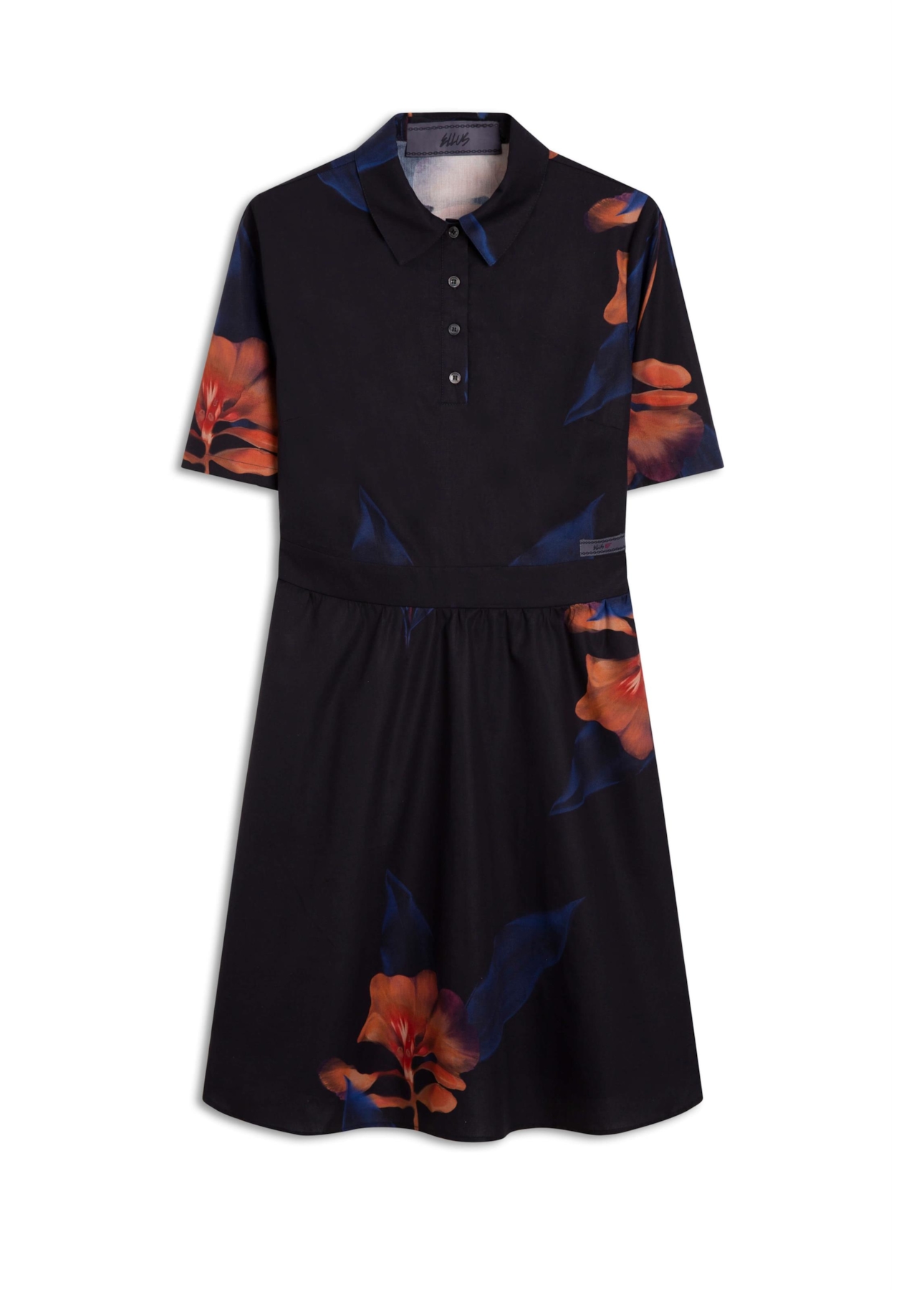 Vestido Chemise Ultraviolet Godê Preto