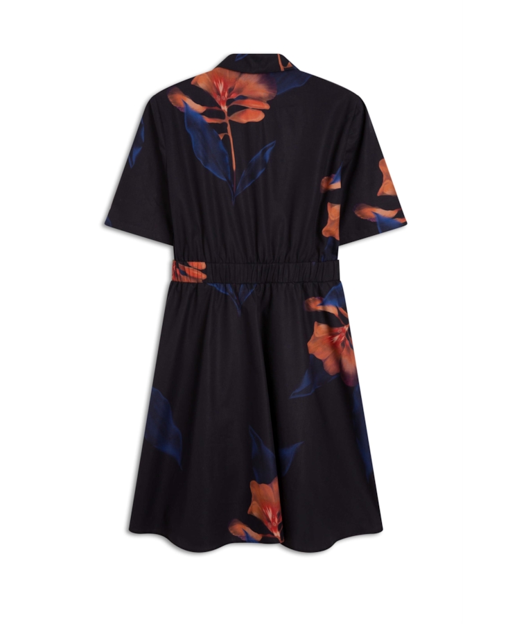 Vestido Chemise Ultraviolet Godê Preto