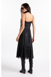 Vestido Chiffon Pasley Preto