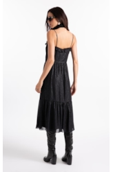 Vestido Chiffon Pasley Preto