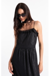 Vestido Chiffon Pasley Preto