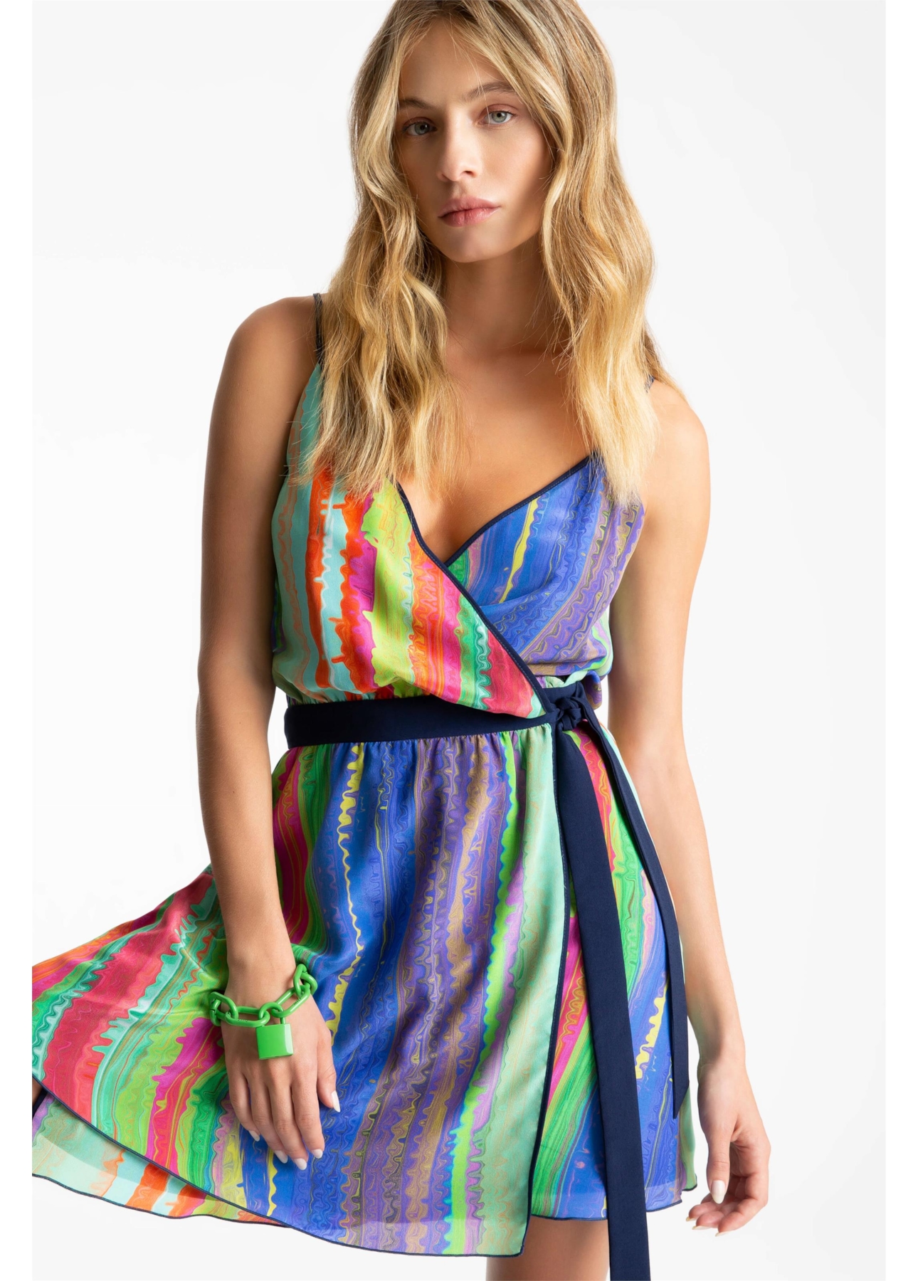 Vestido Colored Sleeveless Estampado