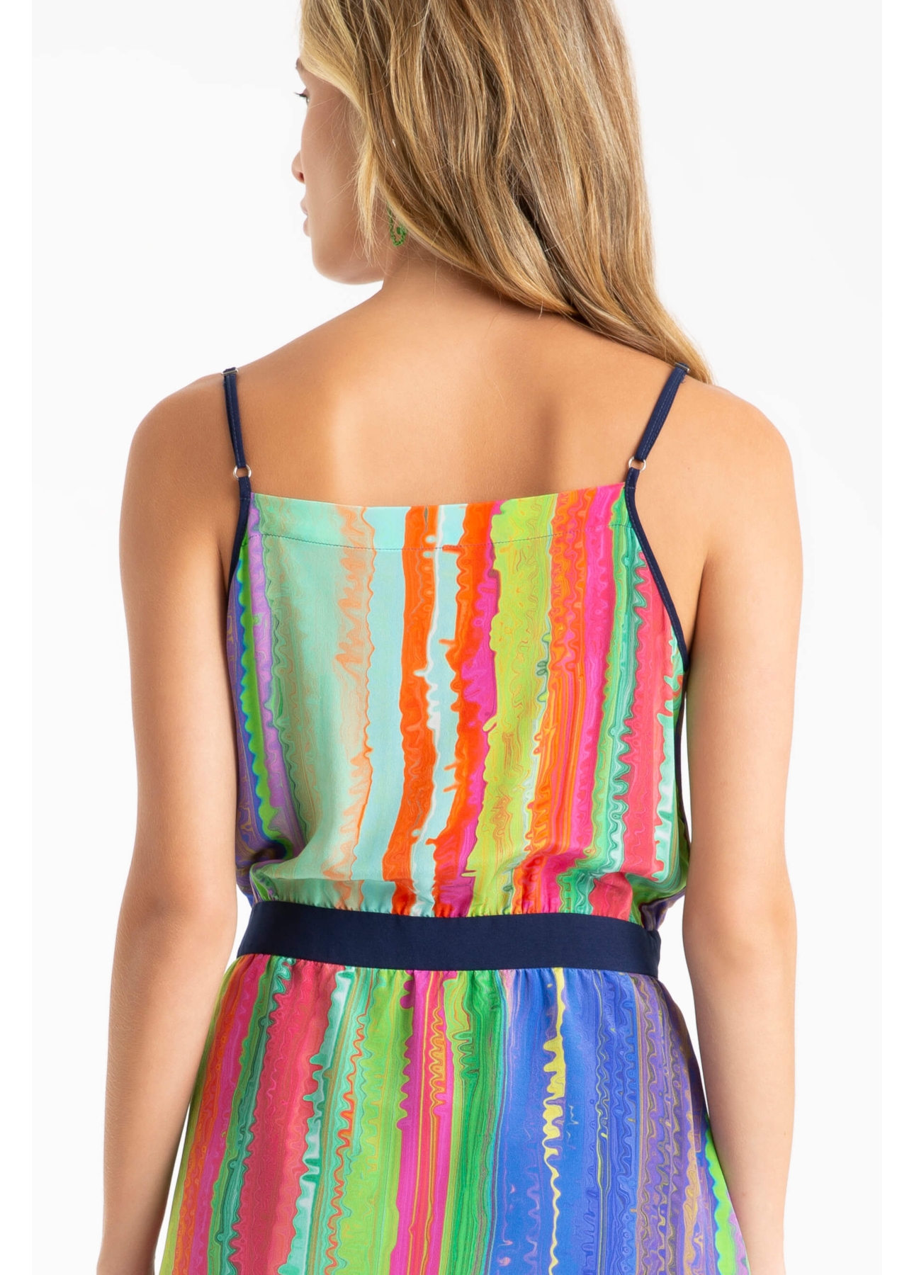 Vestido Colored Sleeveless Estampado