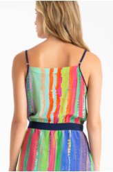 Vestido Colored Sleeveless Estampado