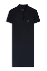 Vestido Cotton Rib Polo Ellus Dress Preto