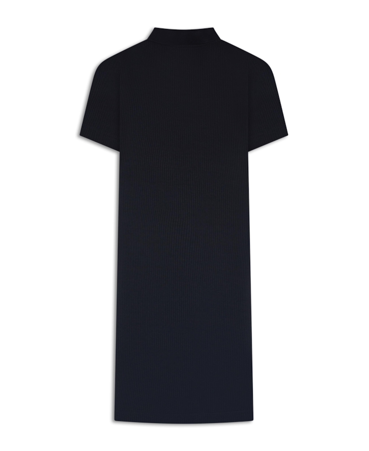 Vestido Cotton Rib Polo Ellus Dress Preto