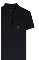 Vestido Cotton Rib Polo Ellus Dress Preto