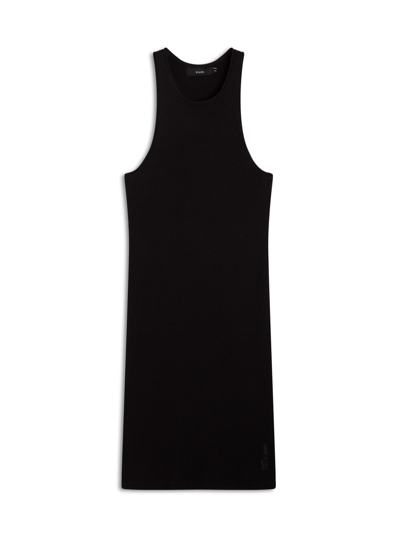 Vestido Cotton Rib Preto