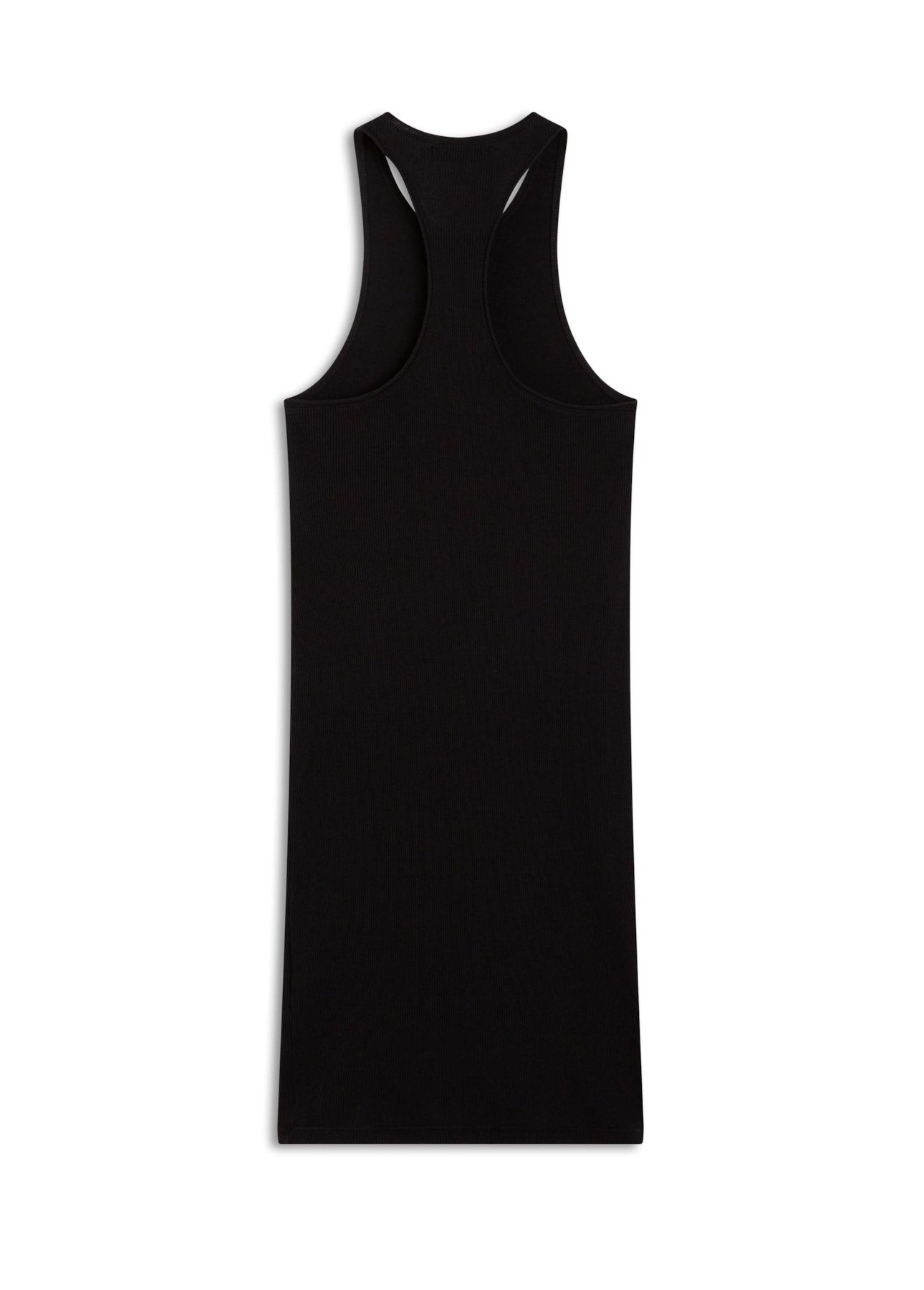 Vestido Cotton Rib Preto