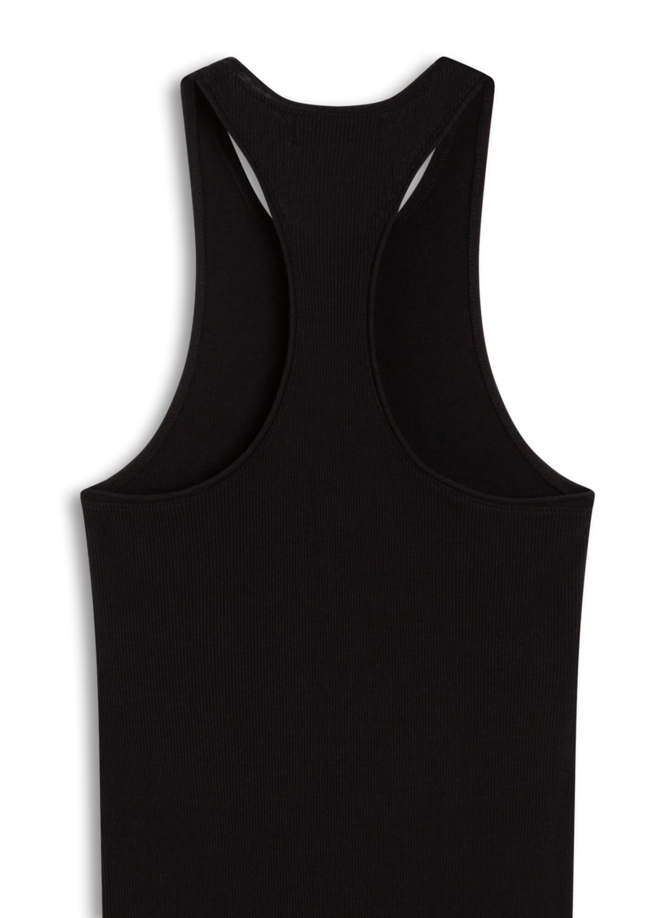 Vestido Cotton Rib Preto