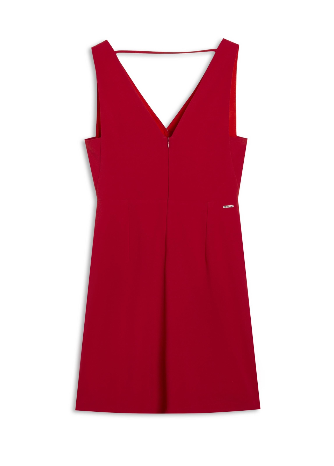 Vestido Crepe Way Vermelho