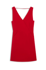 Vestido Crepe Way Vermelho
