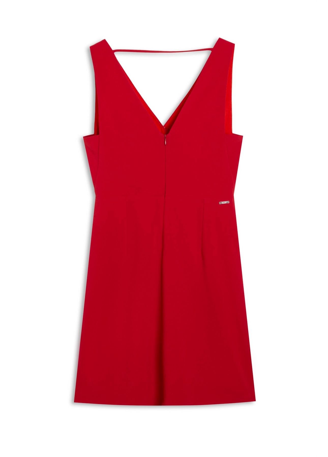 Vestido Crepe Way Vermelho