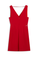 Vestido Crepe Way Vermelho