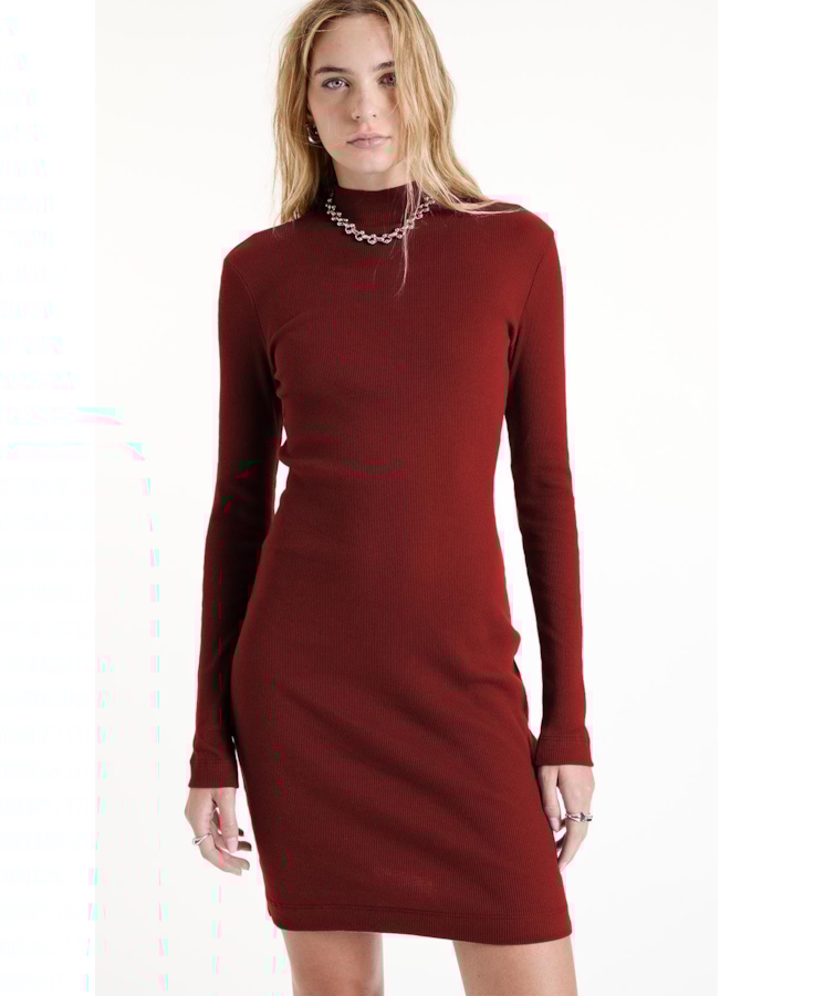 Vestido Ellus Classic Cereja