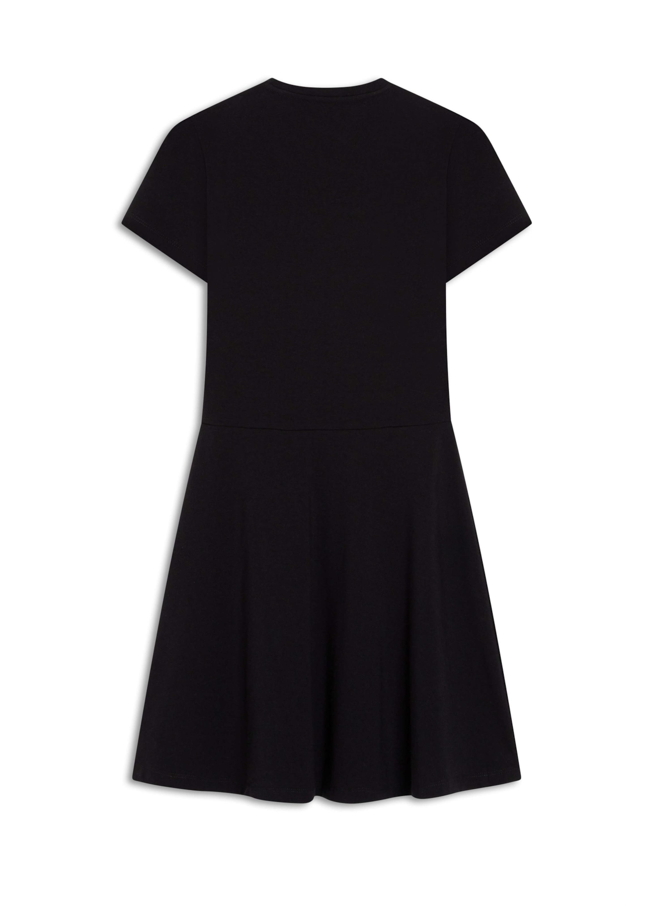 Vestido Ellus Cotton Slim Circle Dress Preto