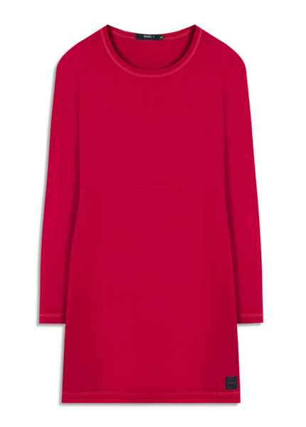 Vestido Ellus Crepe Vermelho