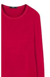 Vestido Ellus Crepe Vermelho