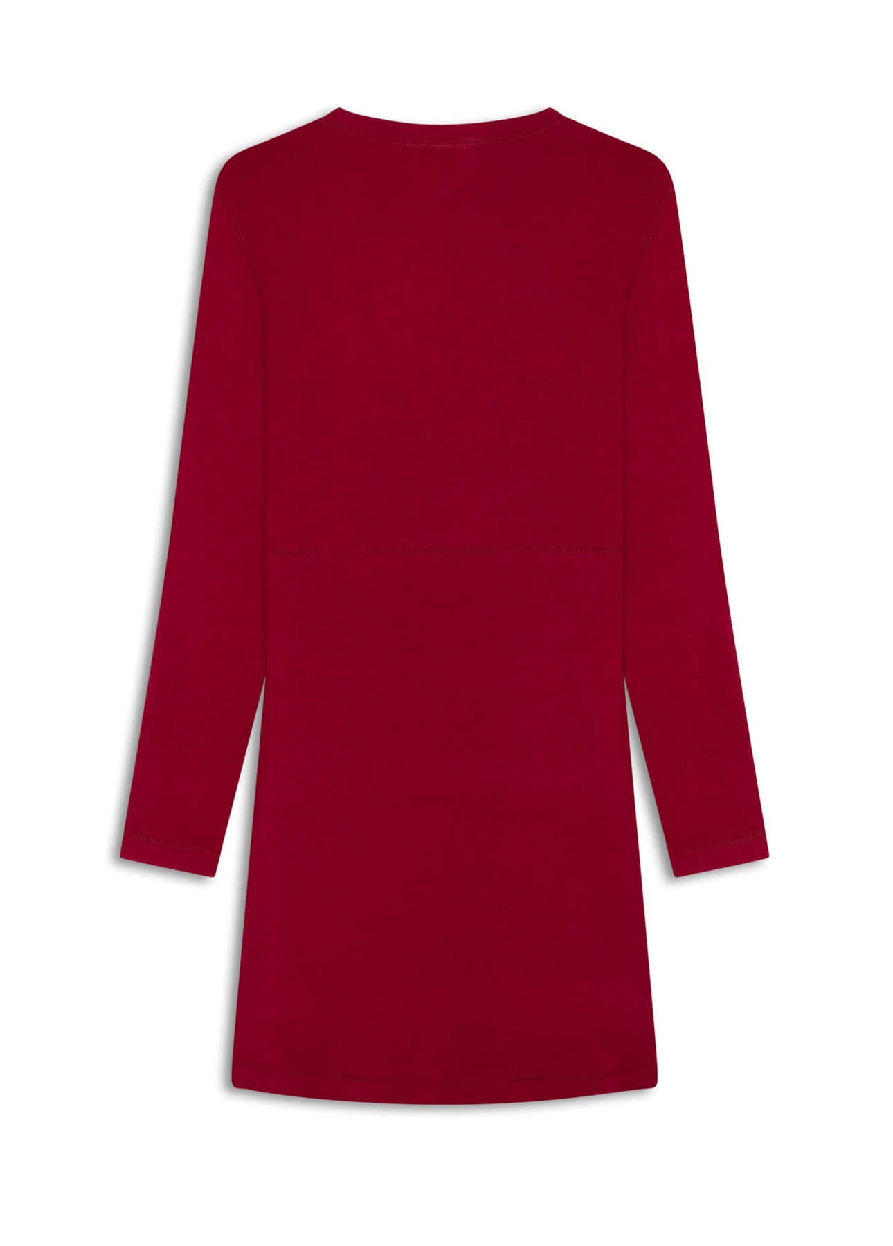 Vestido Ellus Crepe Vinho