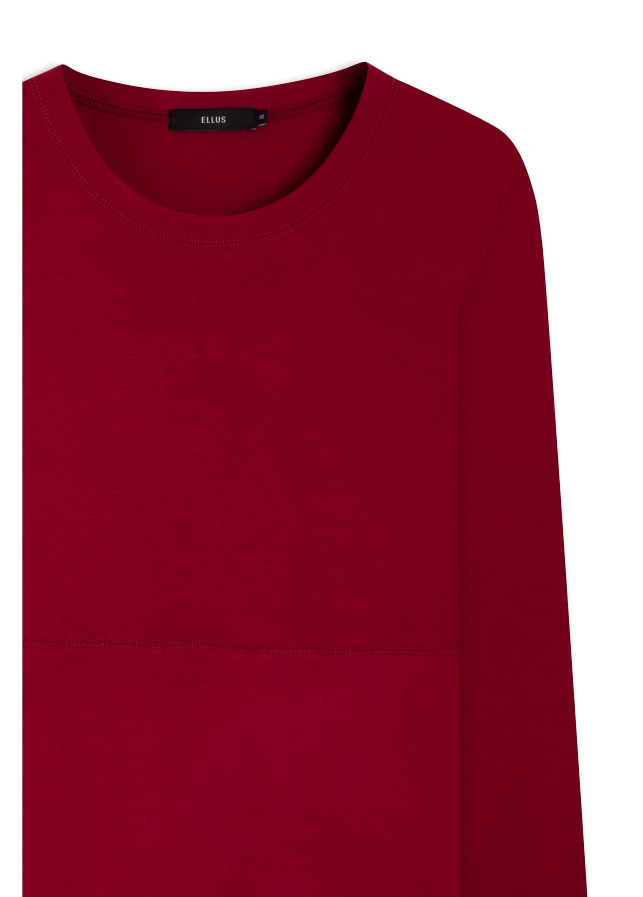 Vestido Ellus Crepe Vinho