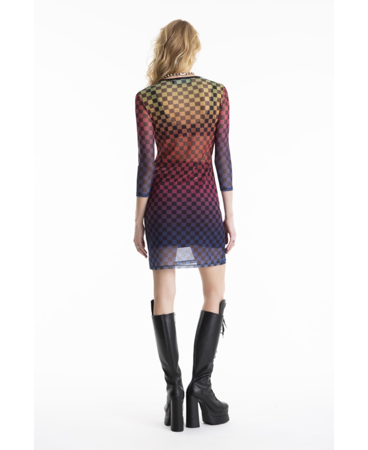 Vestido Ellus Dress Racing Easa Classic Vermelho