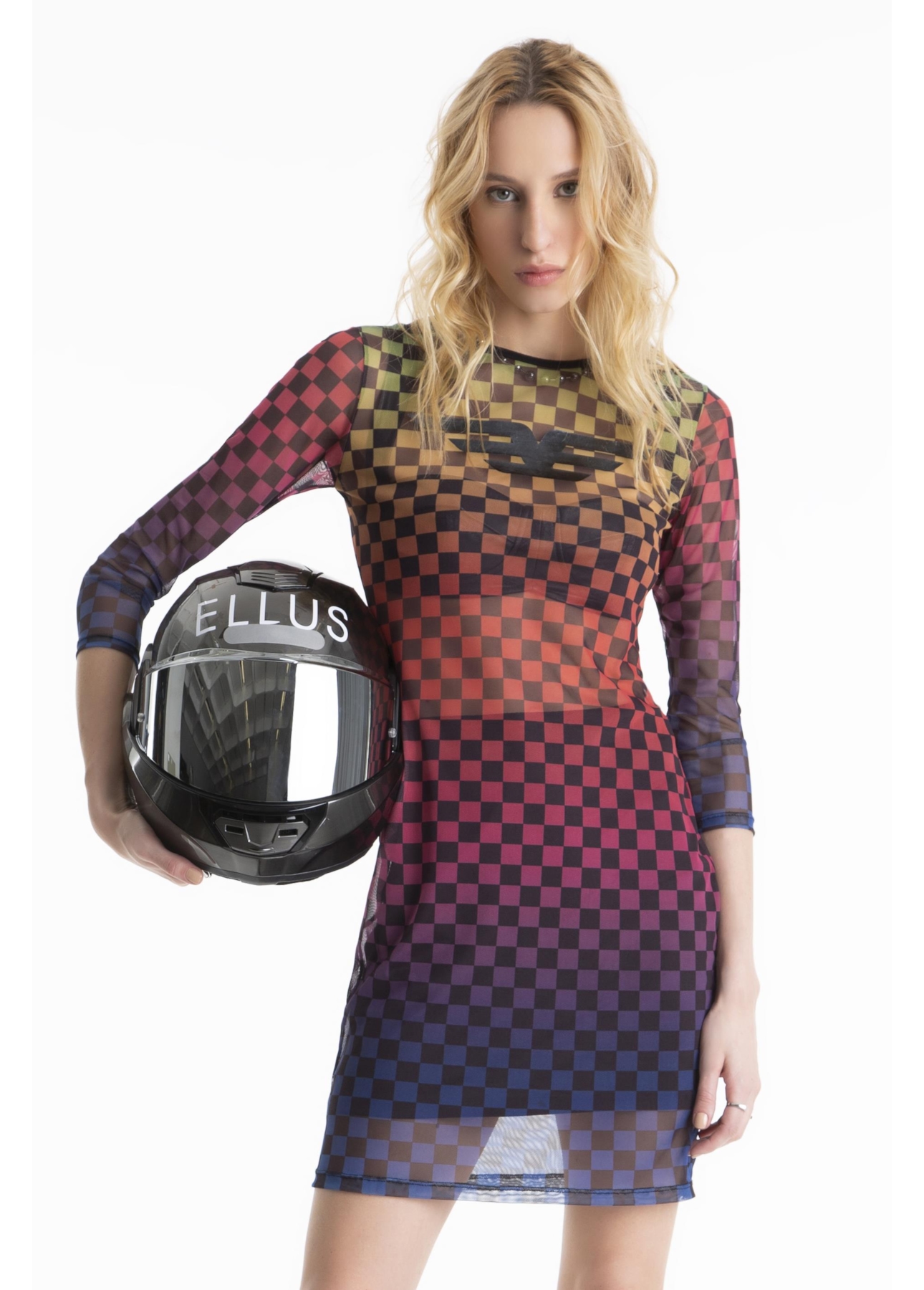 Vestido Ellus Dress Racing Easa Classic Vermelho