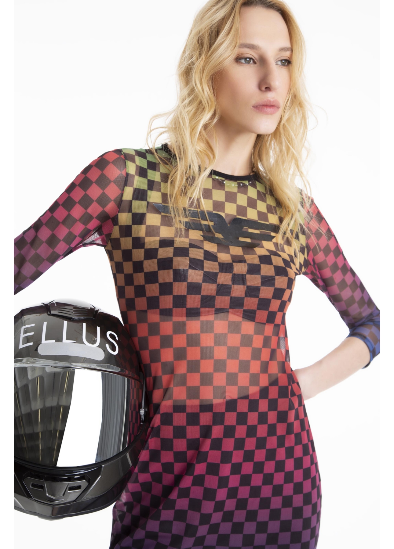 Vestido Ellus Dress Racing Easa Classic Vermelho