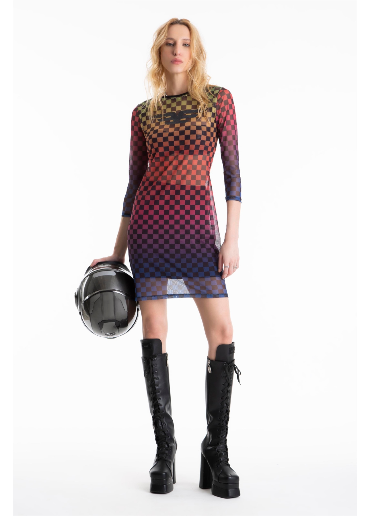 Vestido Ellus Dress Racing Easa Classic Vermelho