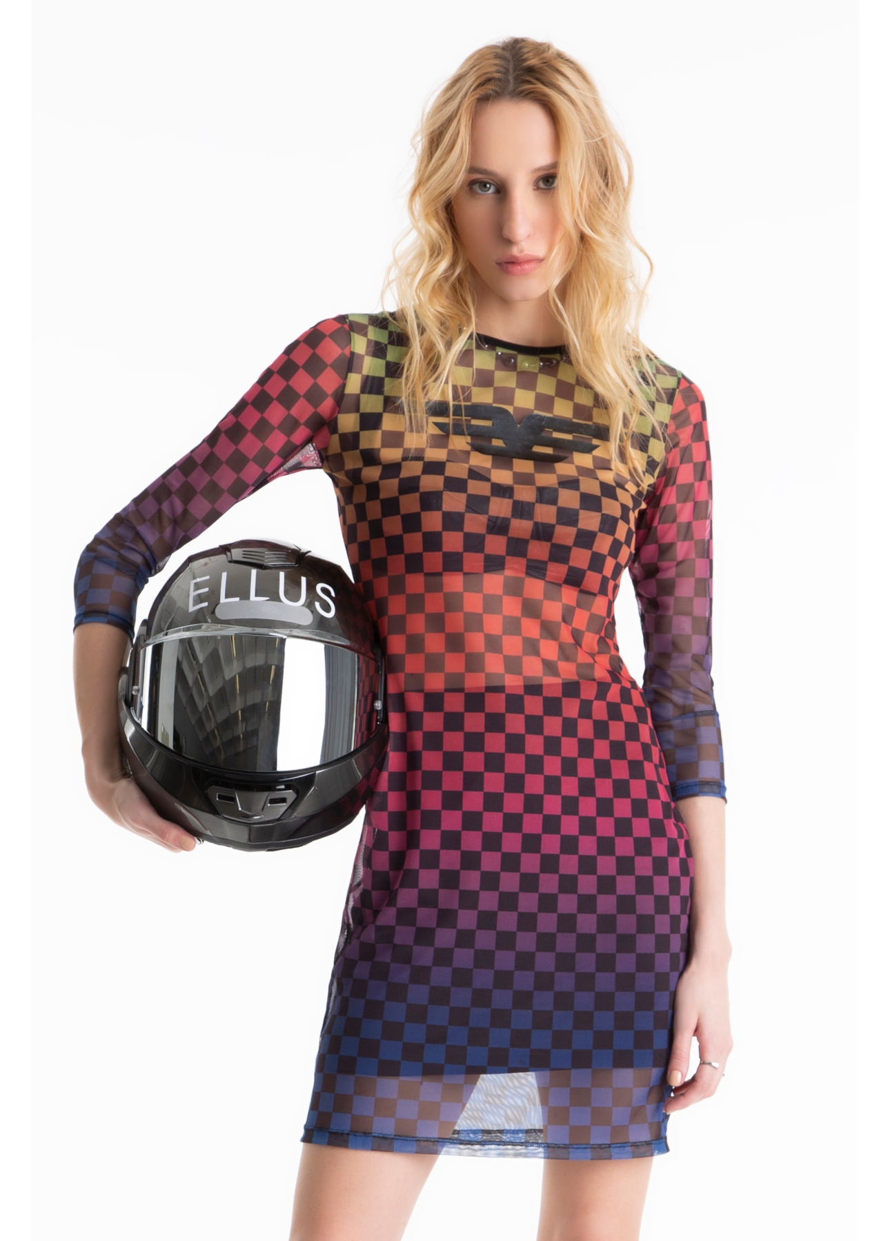 Vestido Ellus Dress Racing Easa Classic Vermelho
