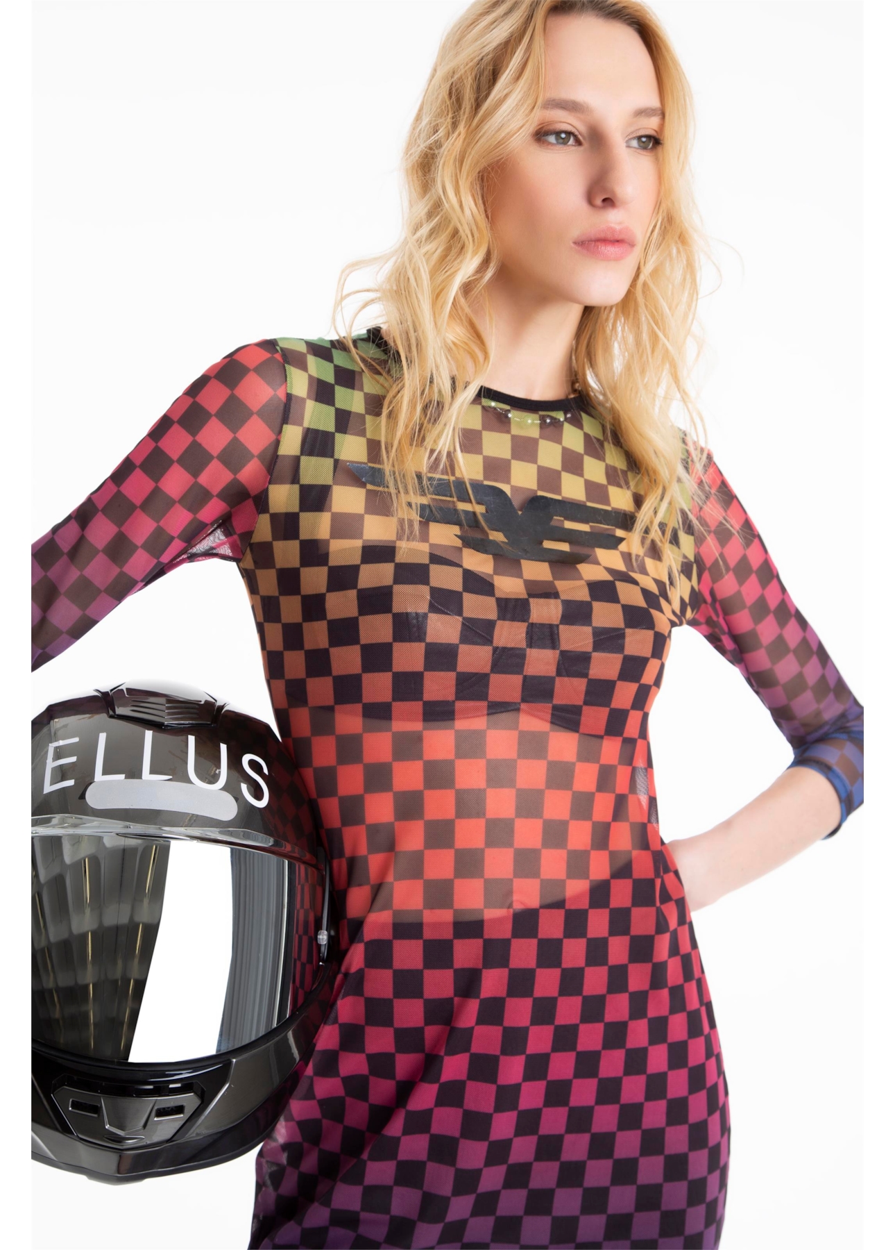 Vestido Ellus Dress Racing Easa Classic Vermelho