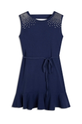 Vestido Ellus Dress Spike Purple Blue