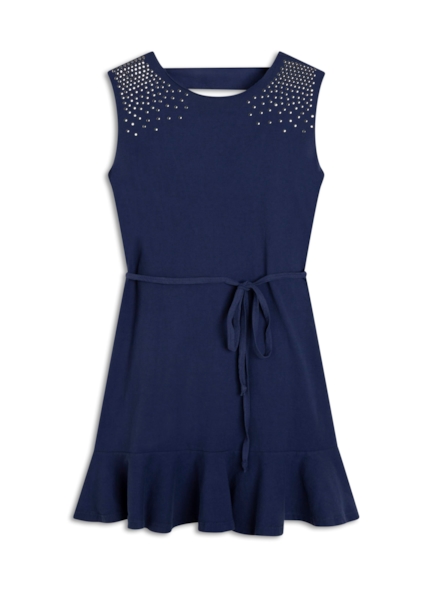 Vestido Ellus Dress Spike Purple Blue