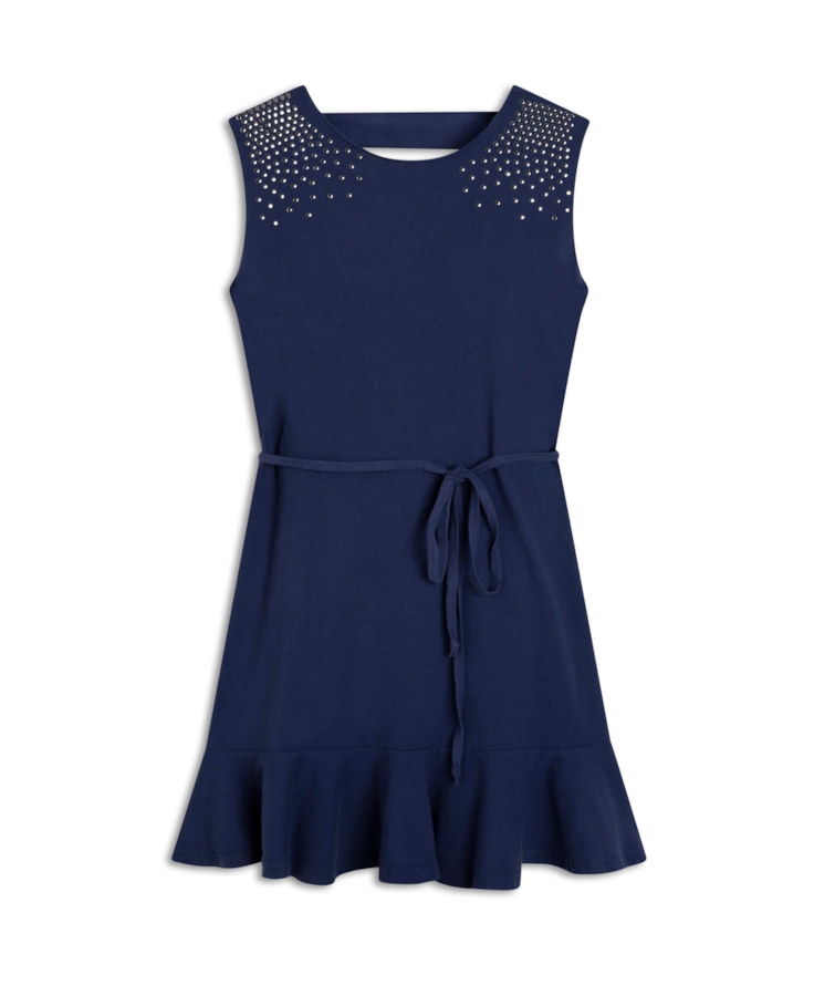 Vestido Ellus Dress Spike Purple Blue