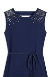 Vestido Ellus Dress Spike Purple Blue