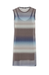 Vestido Ellus Dress Tie Dye Degrade Tie Dye Degrade Azul