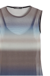 Vestido Ellus Dress Tie Dye Degrade Tie Dye Degrade Azul
