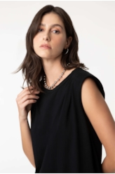 Vestido Ellus Edgy Preto