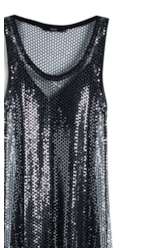 Vestido Ellus Glimmer Long Dress Preto