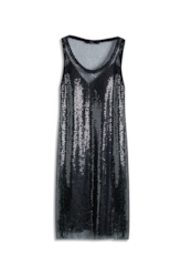Vestido Ellus Glimmer Long Dress Preto