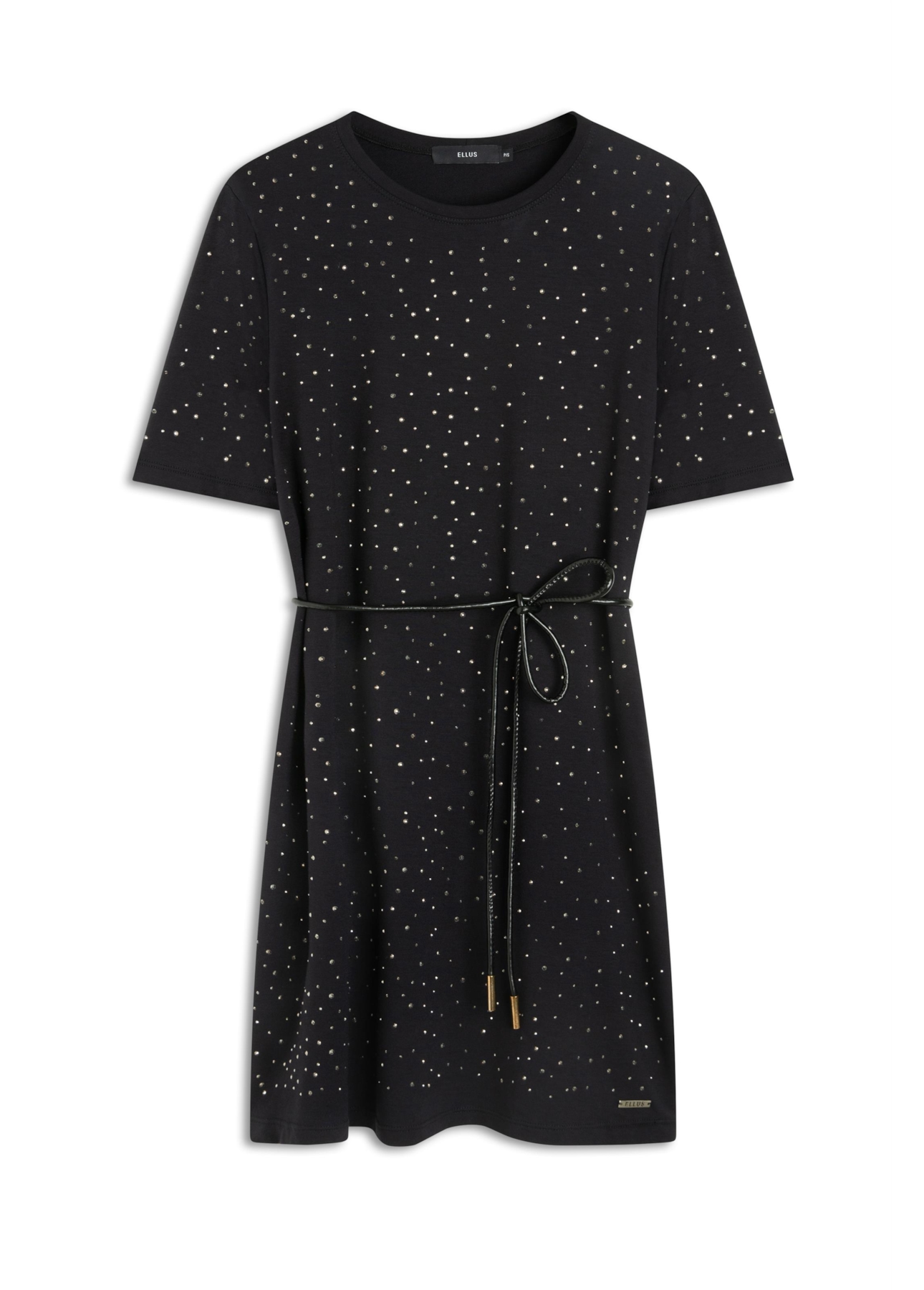 Vestido Ellus Hotfix Dress Preto