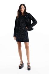 Vestido Ellus Hotfix Dress Preto