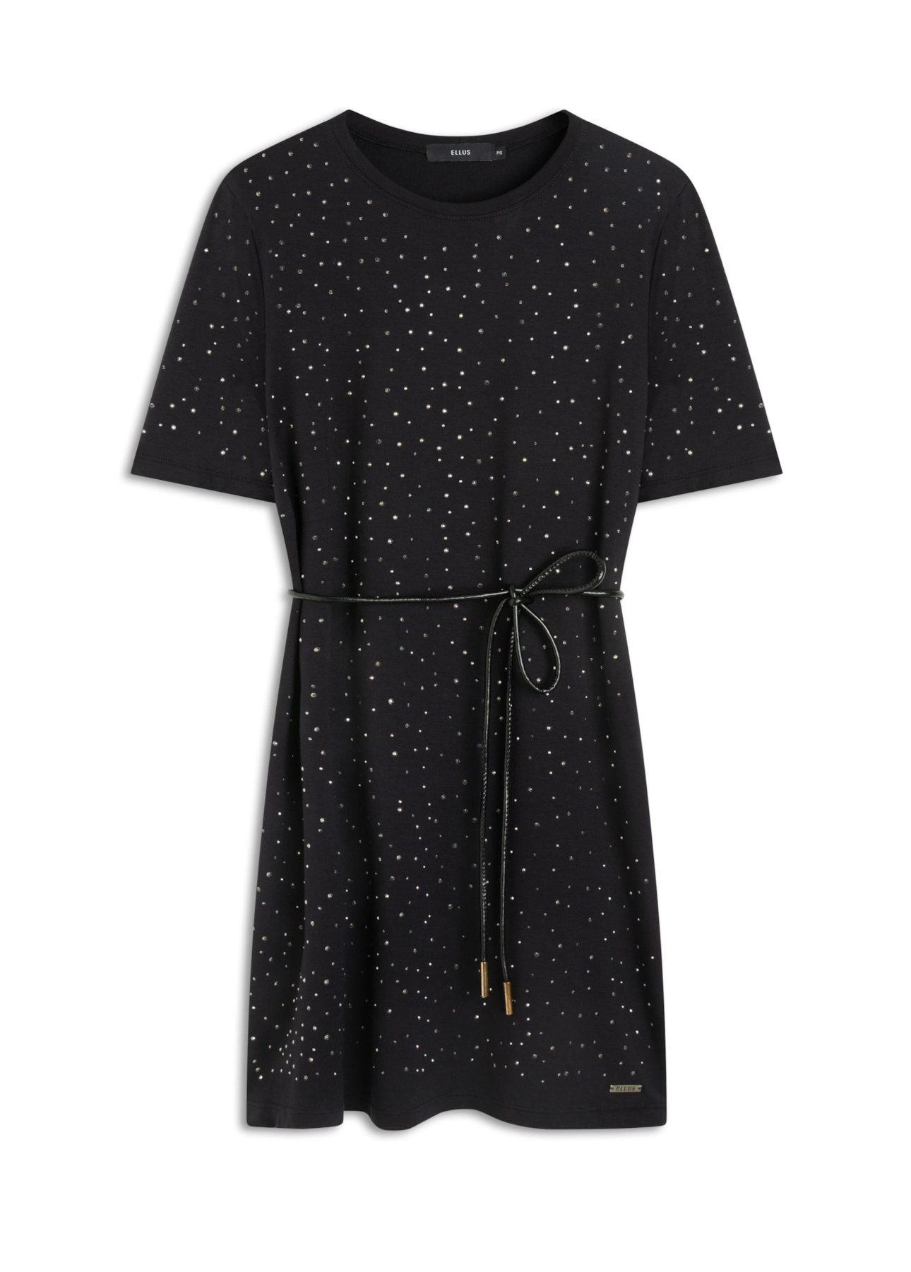 Vestido Ellus Hotfix Dress Preto