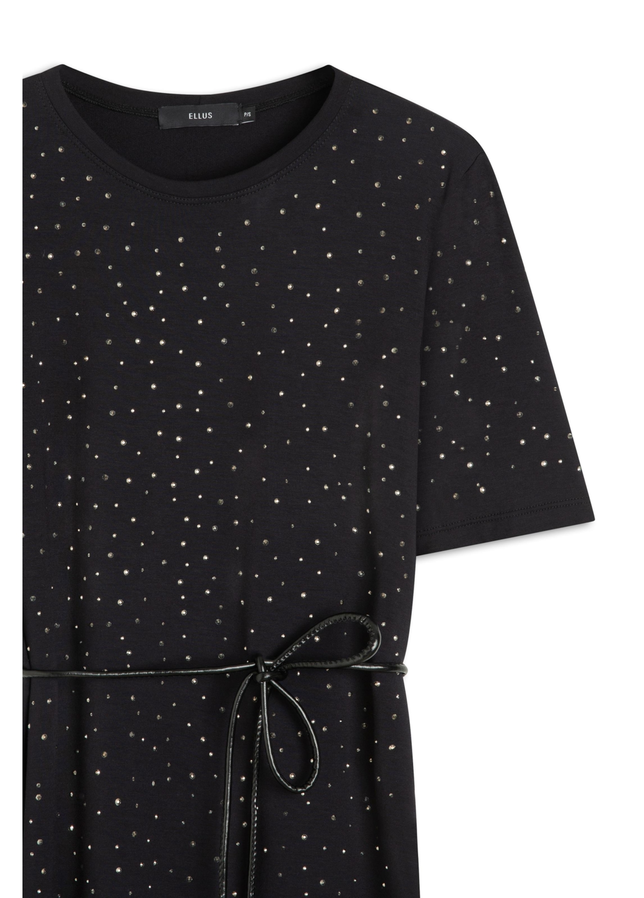 Vestido Ellus Hotfix Dress Preto