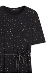 Vestido Ellus Hotfix Dress Preto