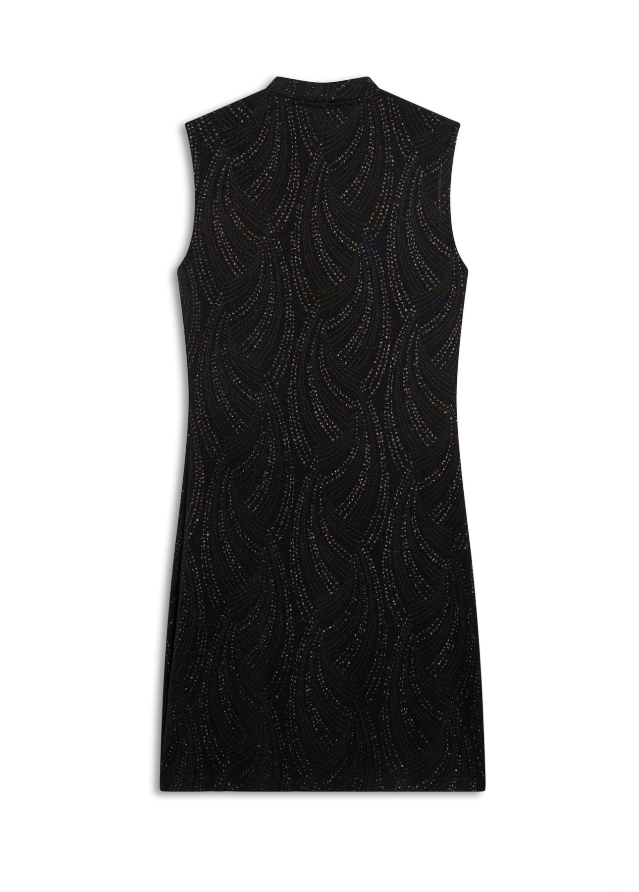 Vestido Ellus Lurex Dress Preto