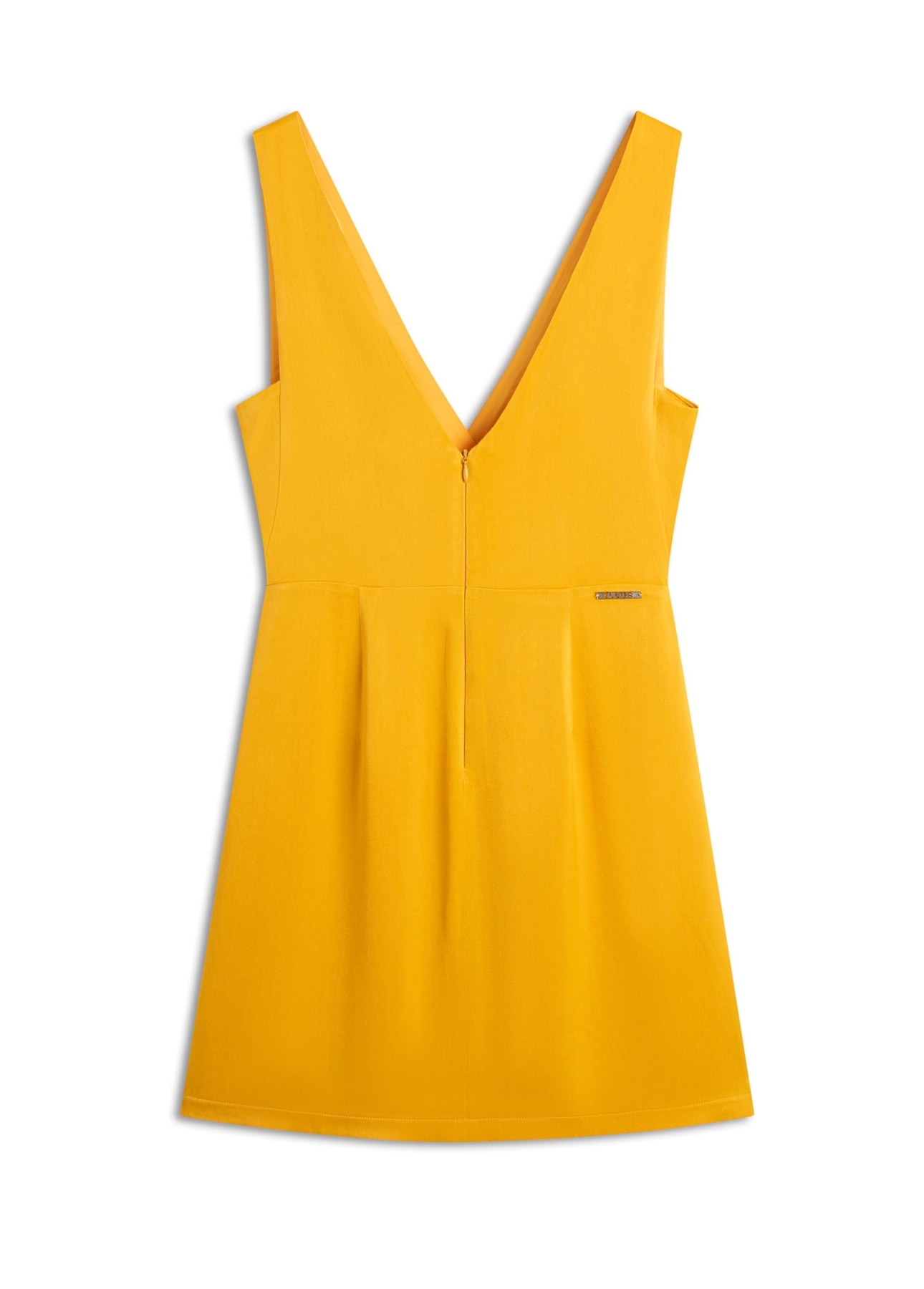 Vestido Ellus Sleeveless Mostarda