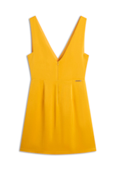 Vestido Ellus Sleeveless Mostarda